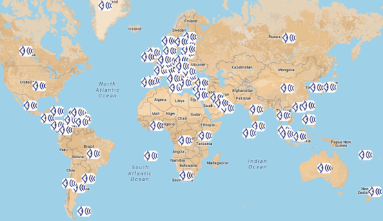 VisiWave customers around the world